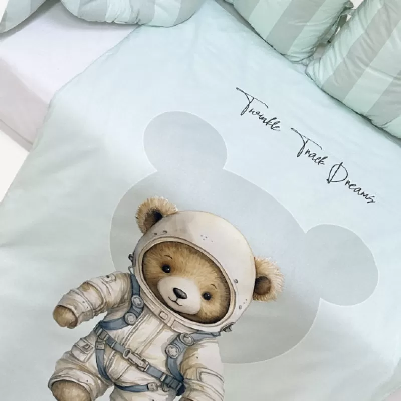 Posteljina My Teddy Mint 
