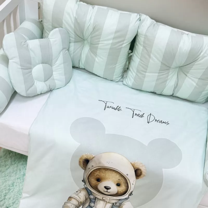 Posteljina My Teddy Mint 