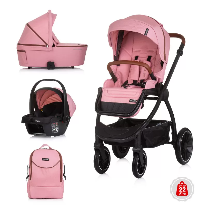 Chipolino Prestige Pink 3u1 