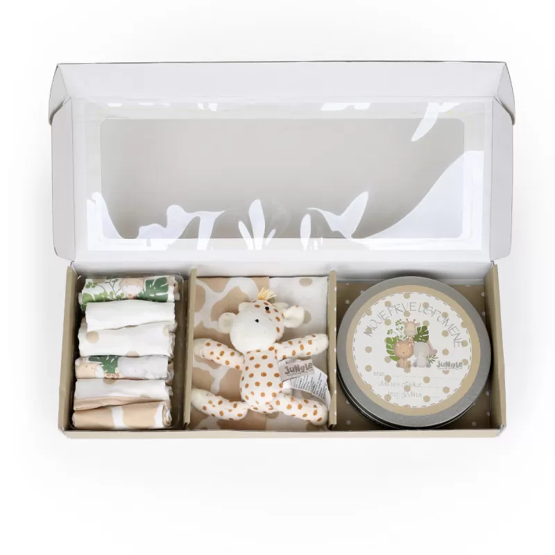 Jungle Bebi set prvi otisak Beige 