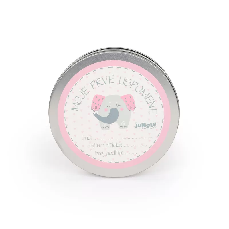 Jungle Bebi set prvi otisak Pink 