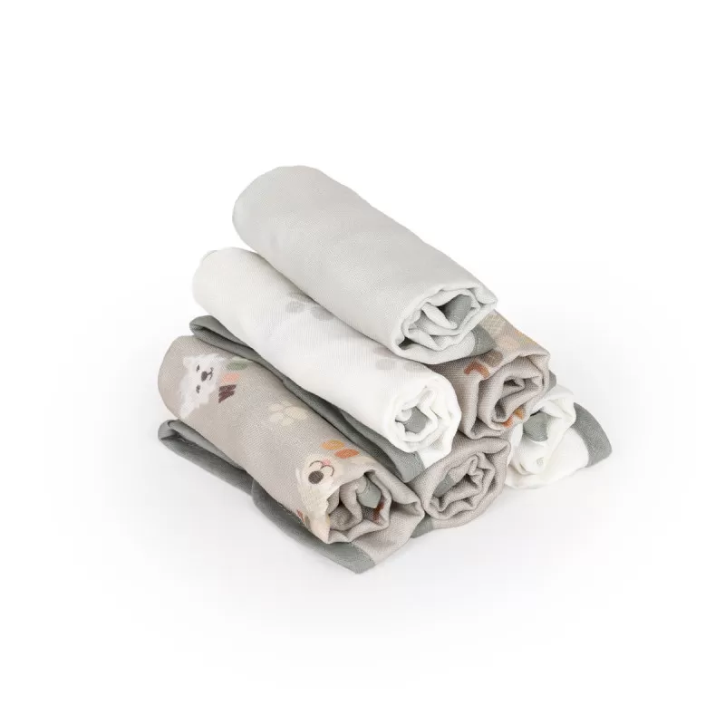 Jungle Bebi set prvi otisak Grey 