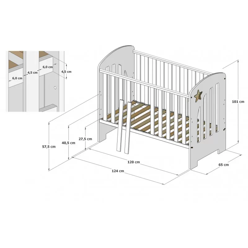 Krevetić Star - Blue 