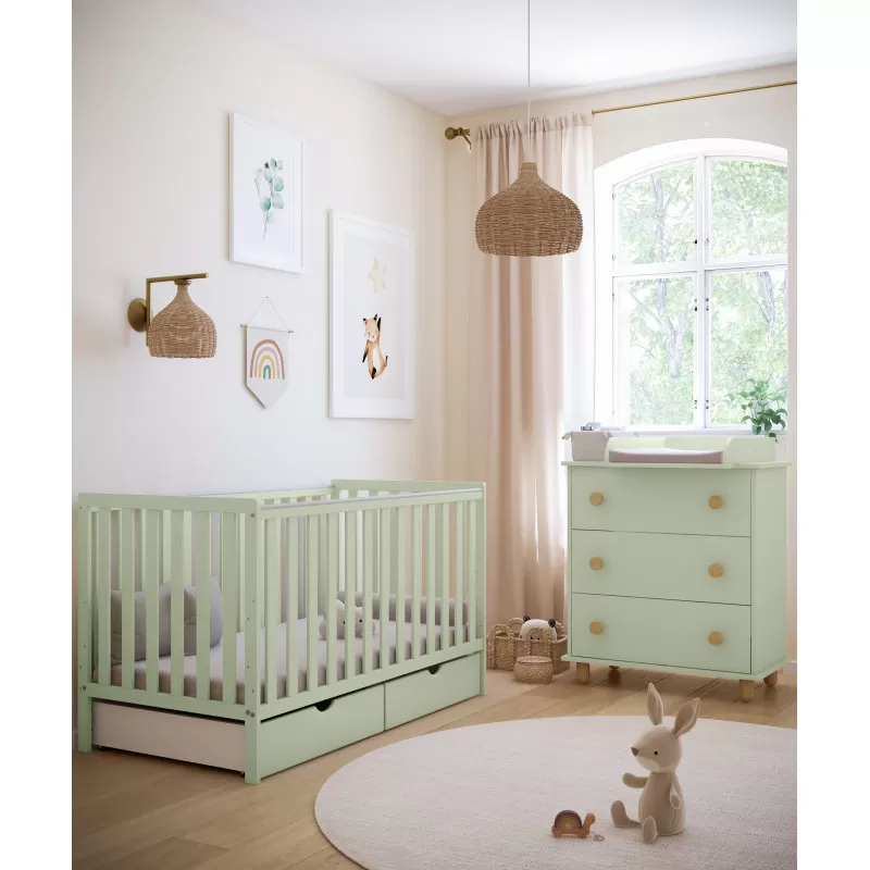 Krevetić Bambi Mint 140x70 