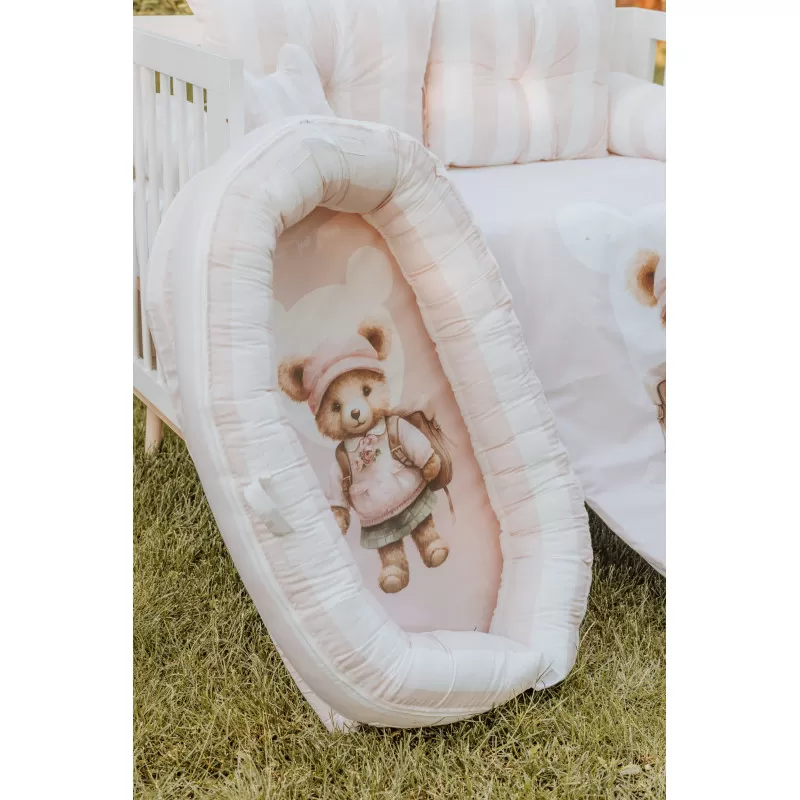 Baby gnezdo Teddy Pink 