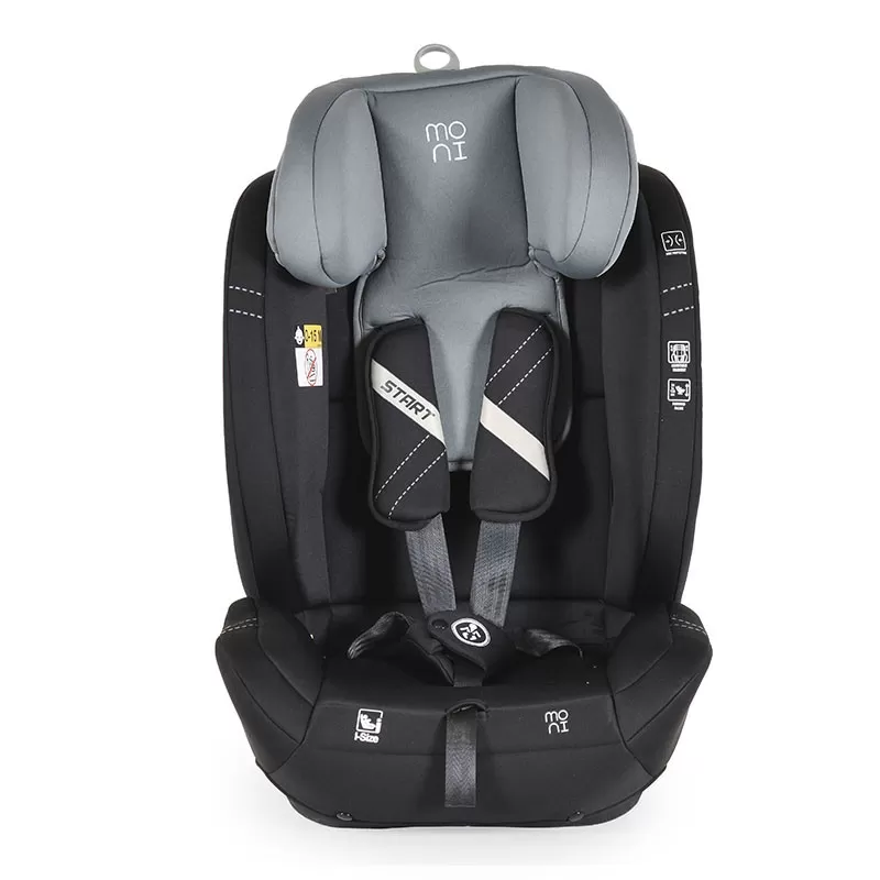 Cangaroo Moni autosedište Start I-SIZE 76-150CM GREY + POKLON ĆEBE SA IGRAČKOM 
