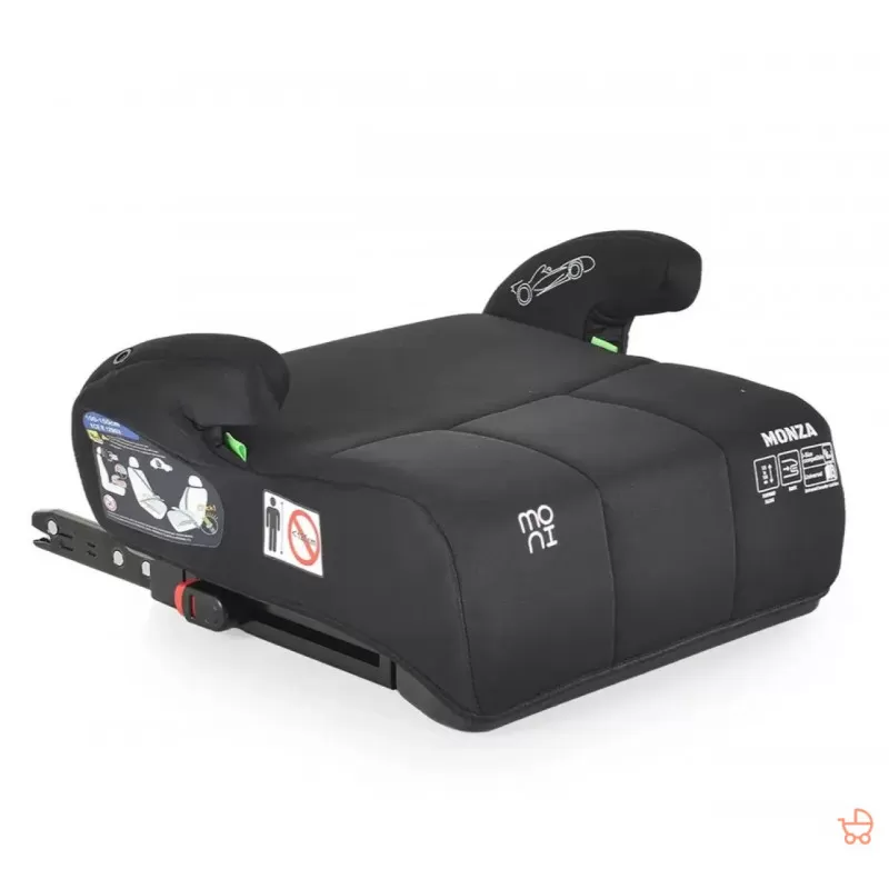 Cangaroo Moni Monza buster auto sedište za decu Isofix 125-150-Black 