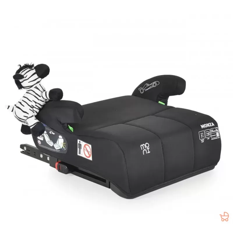 Cangaroo Moni Monza buster auto sedište za decu Isofix 125-150-Black 