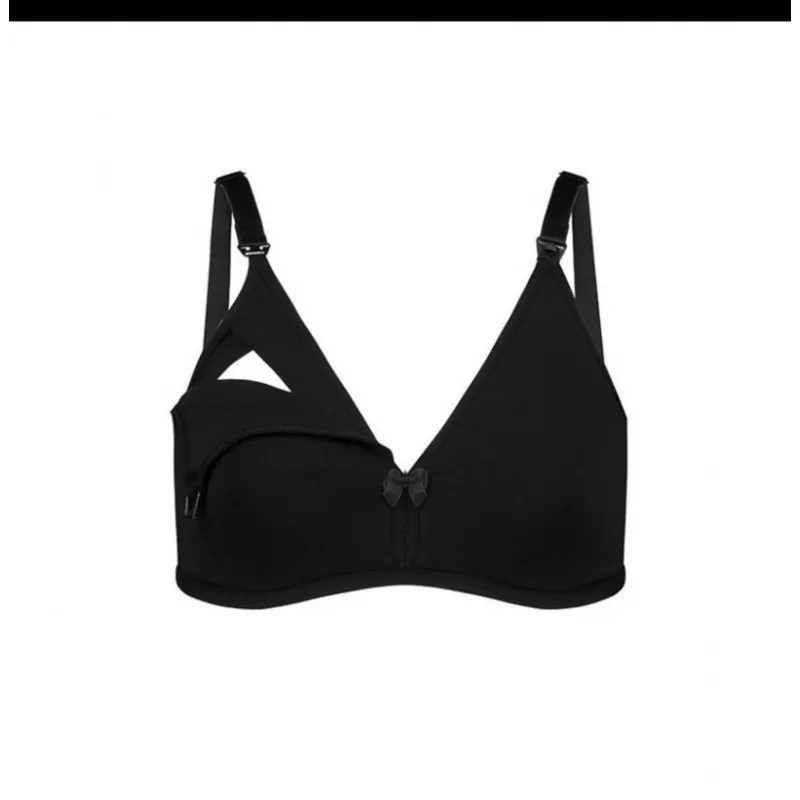 Grudnjak za dojilje - Crni 