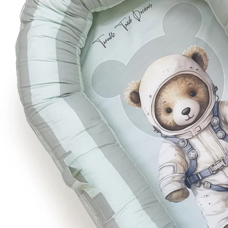 Baby gnezdo Teddy Mint 