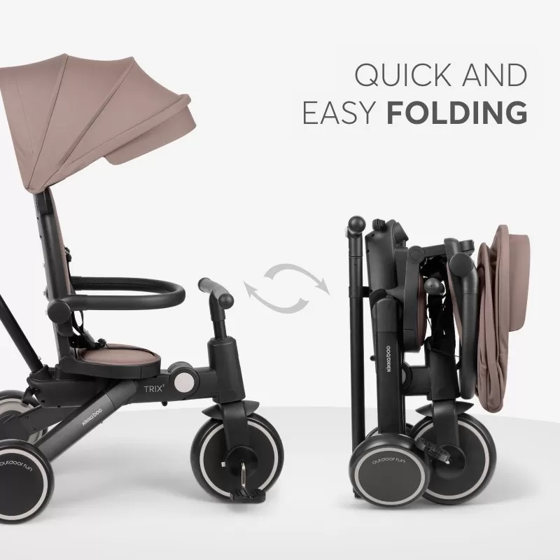 Kikka Boo tricikl TRIX 2- 8u1 Beige 