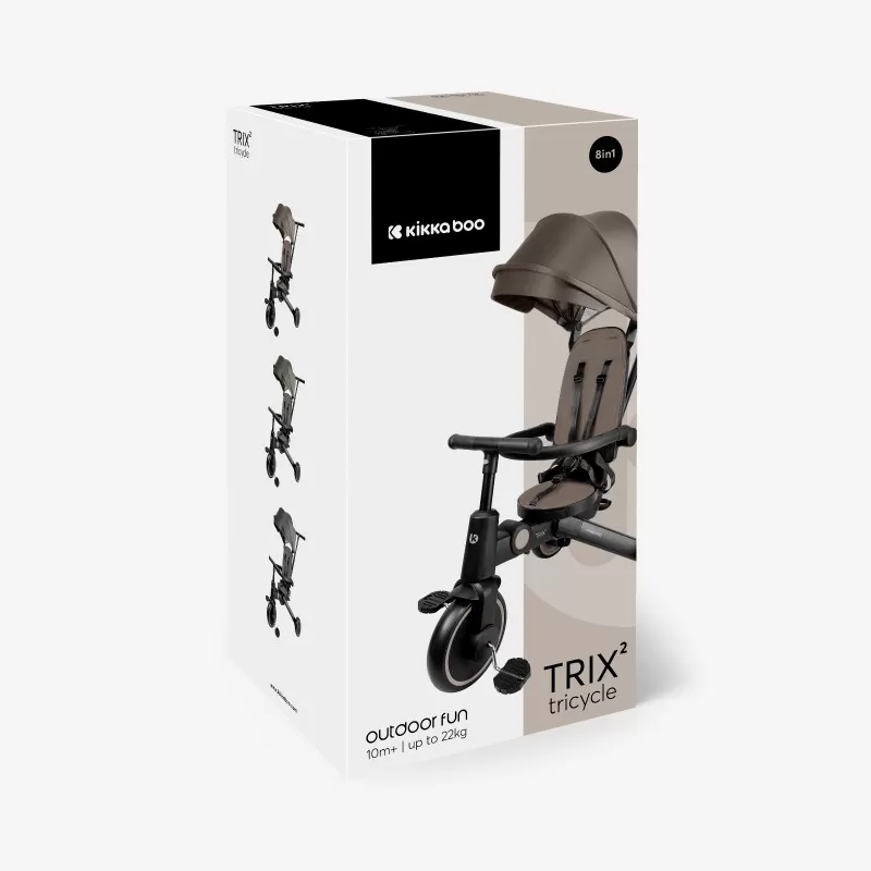 Kikka Boo tricikl TRIX 2- 8u1 Beige 