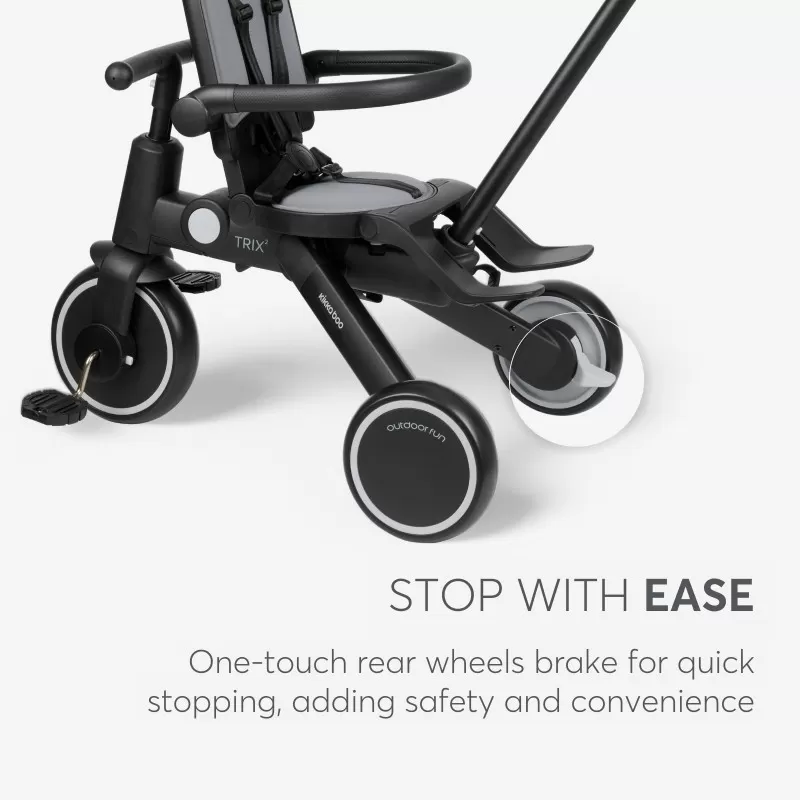 Kikka Boo tricikl TRIX 2- 8u1 Grey 