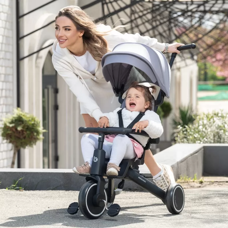 Kikka Boo tricikl TRIX 2- 8u1 Grey 