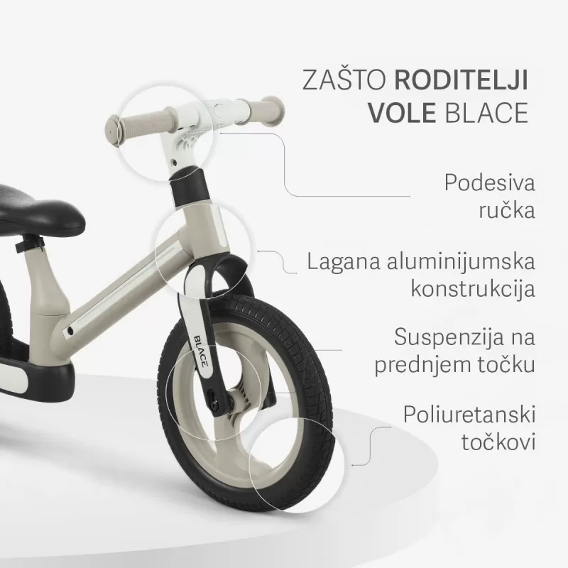 Balance Bike Kikka Boo Blace Beige 