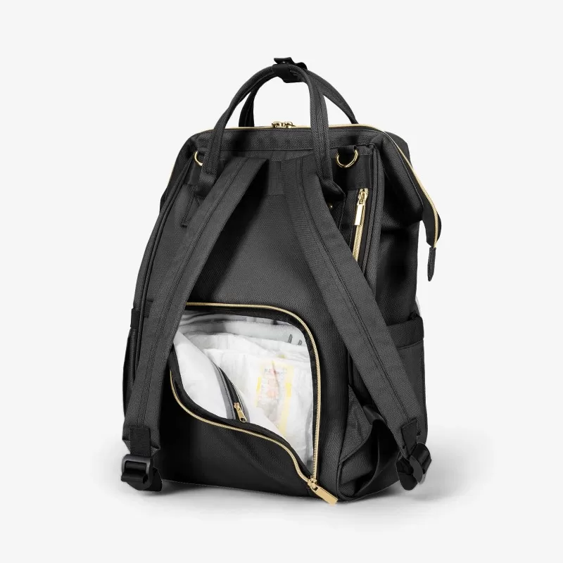 Torba za mame Kikka Boo Siena Premium Black/Gold 