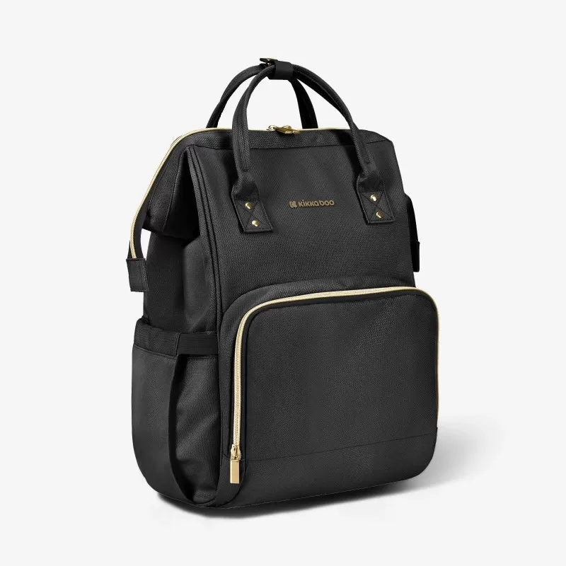 Torba za mame Kikka Boo Siena Premium Black/Gold 