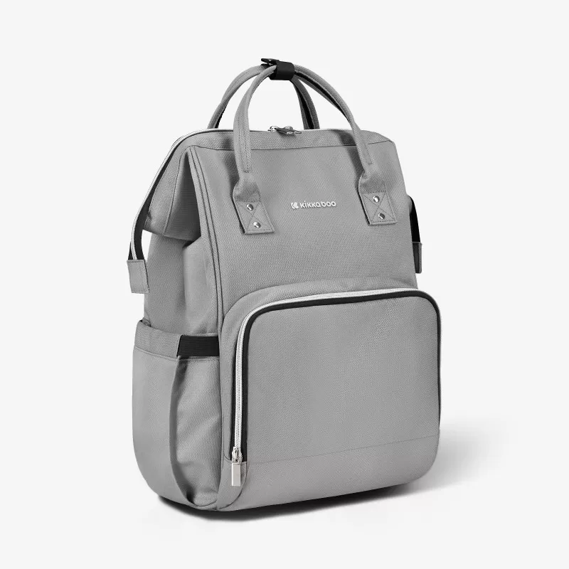 Torba za mame Kikka Boo Siena Premium Light grey 