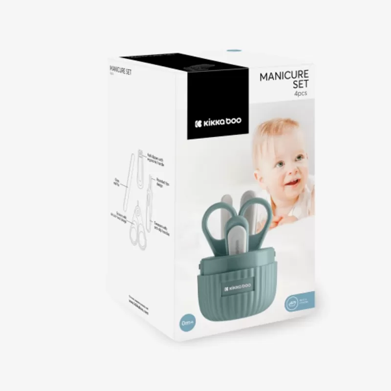 Kikka Boo manikir set za bebe 3 dela - Mint 