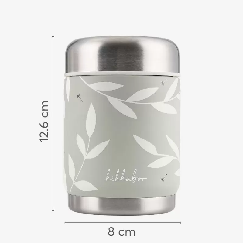 Kikka Boo Termo činija za hranu od nerđajućeg čelika 400 ml Flora Sand 