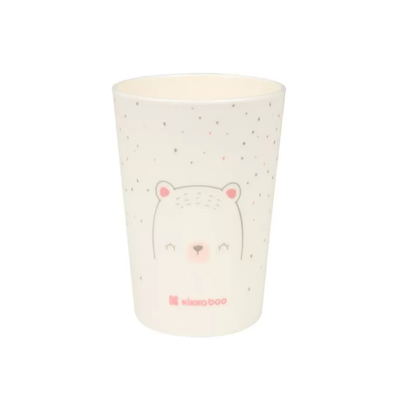 Kikka Boo Set posuđa 4 dela Bear with Me Pink 