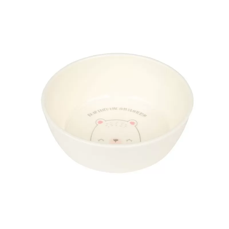 Kikka Boo Set posuđa 4 dela Bear with Me Pink 