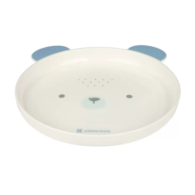 Kikka Boo Set posuđa 4 dela Bear with Me Blue 