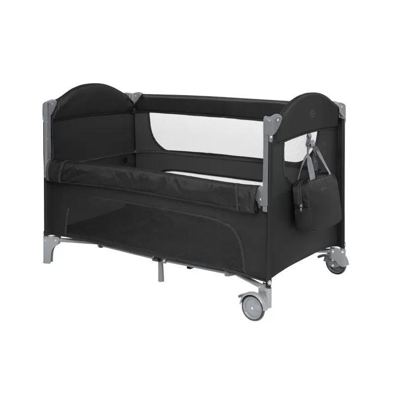 Kikka Boo Premium Milky Way sa spustajucom stranicom i rancem - Black - 2 nivoa 