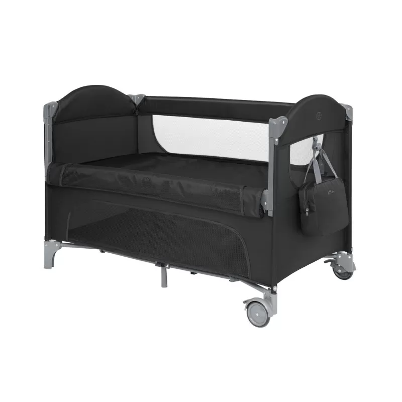 Kikka Boo Premium Milky Way sa spustajucom stranicom i rancem - Black - 2 nivoa 
