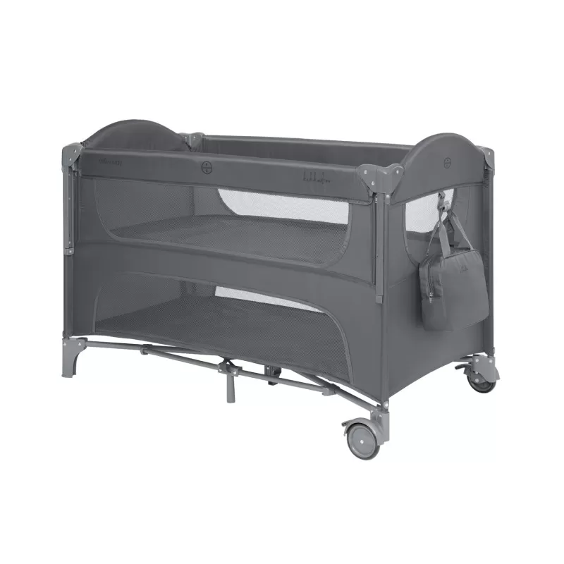 Kikka Boo Premium Milky Way sa spustajucom stranicom i rancem - Grey - 2 nivoa 