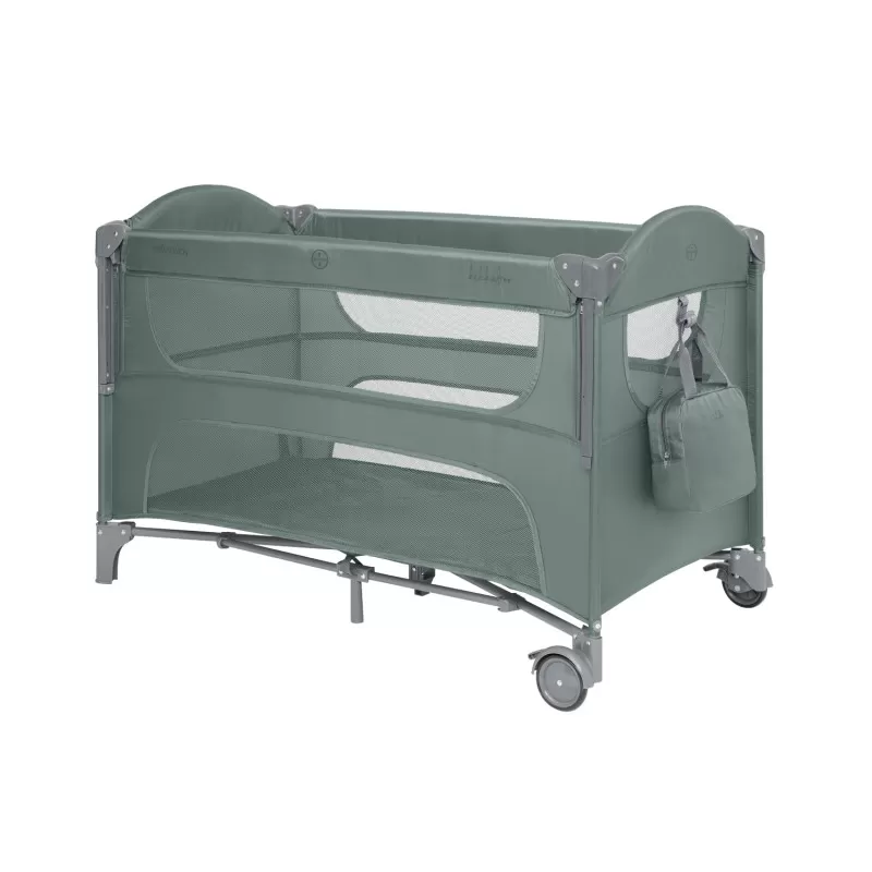 Kikka Boo Premium Milky Way sa spustajucom stranicom i rancem - Green - 2 nivoa 