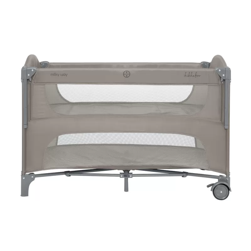 Kikka Boo Premium Milky Way sa spustajucom stranicom i rancem - Beige - 2 nivoa 