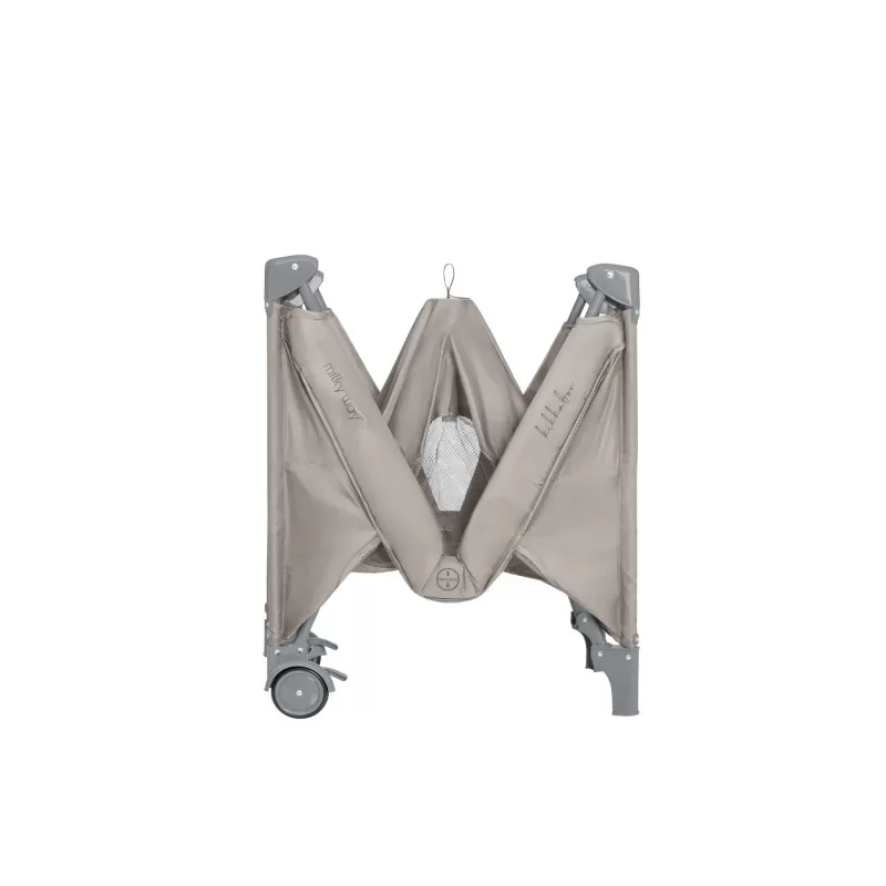 Kikka Boo Premium Milky Way sa spustajucom stranicom i rancem - Beige - 2 nivoa 