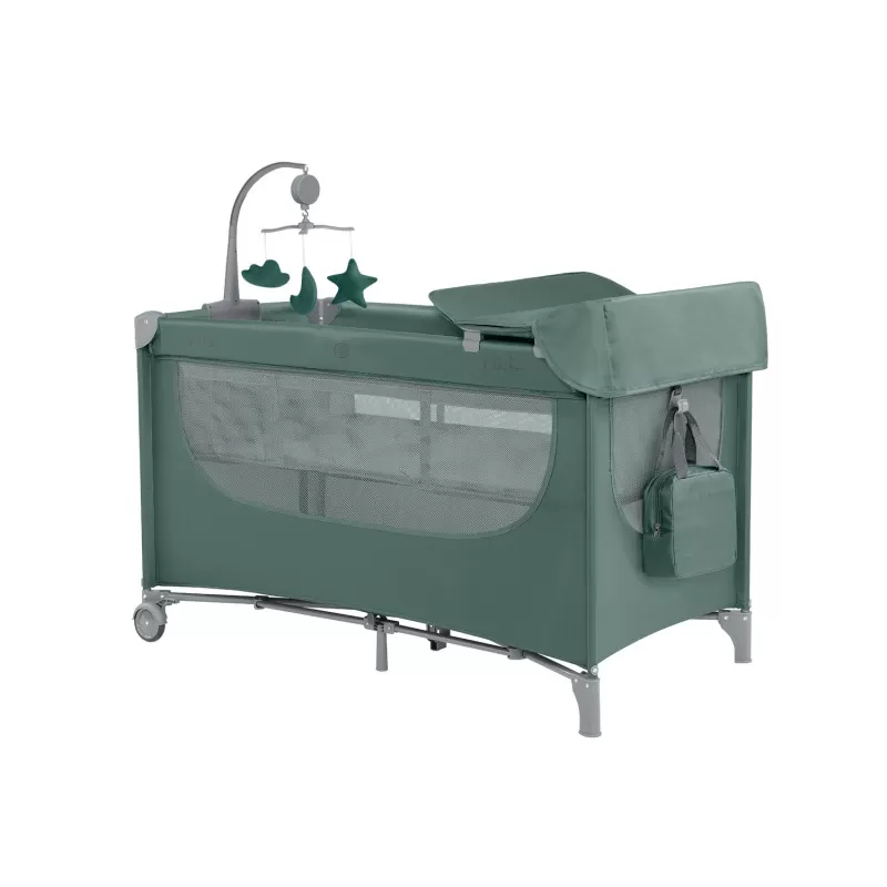 Kikka Boo Premium Nighty Night sa pultom i rancem - Green - 2 nivoa 