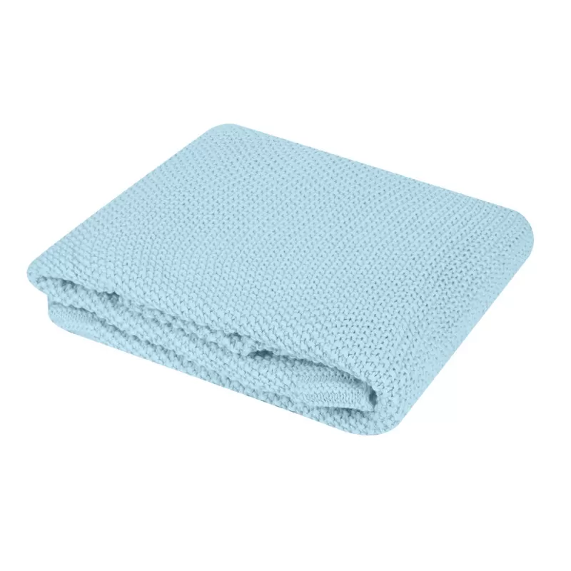 Kikka Boo Pleteno baby ćebence 75x100 Dream Big Blue 
