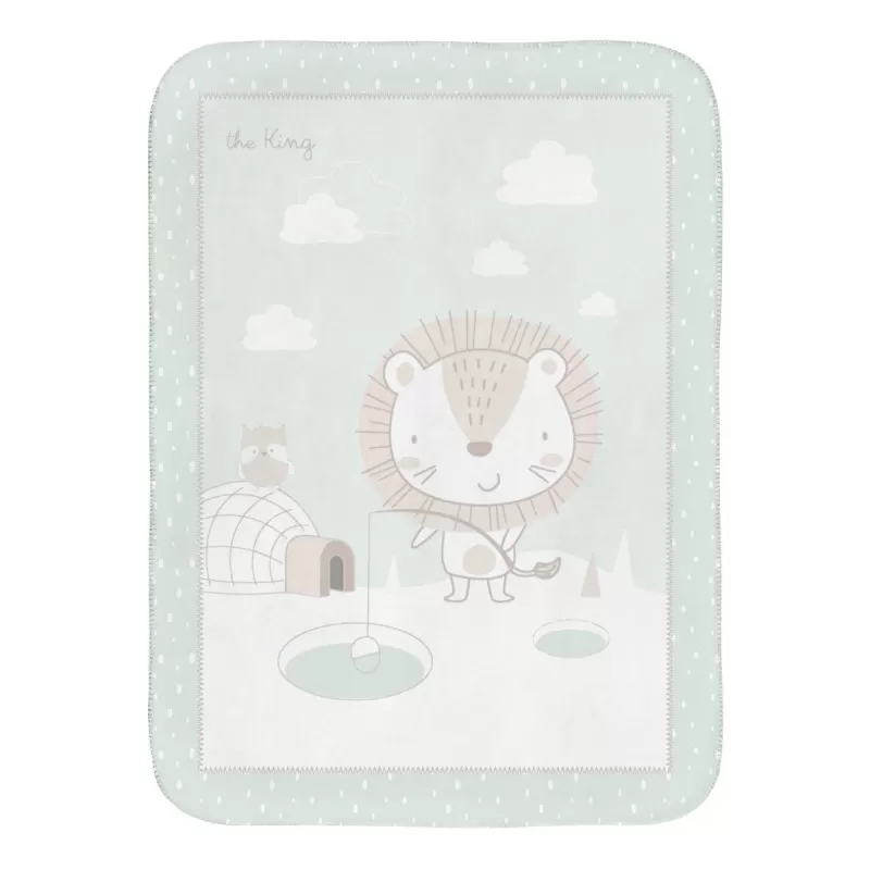 Kikka Boo Super soft baby ćebence 80x110 Jungle King 