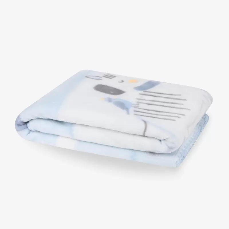 Kikka Boo Super soft baby ćebence 80x110 Stripy Friends 