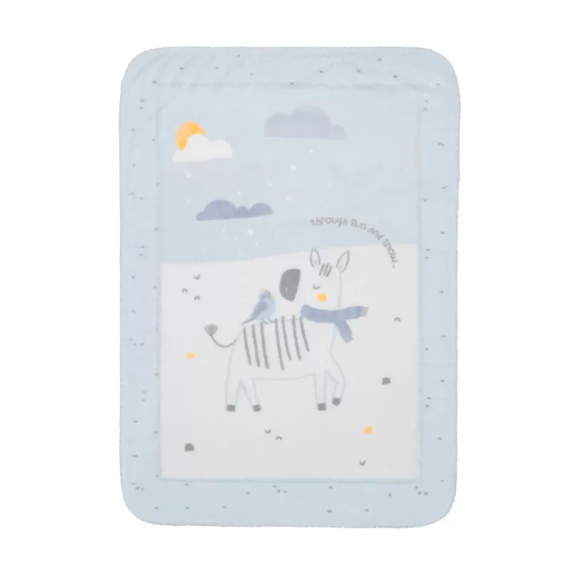 Kikka Boo Super soft baby ćebence 80x110 Stripy Friends 