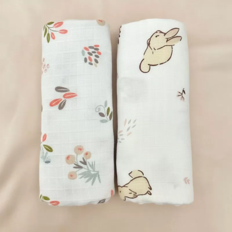 Muslin prekrivac 80x90cm - 2kom 