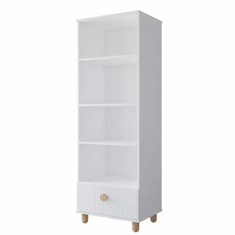 Polica za knjige Loft White 