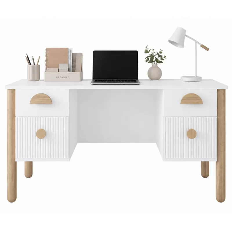 Pisaći sto Loft White 