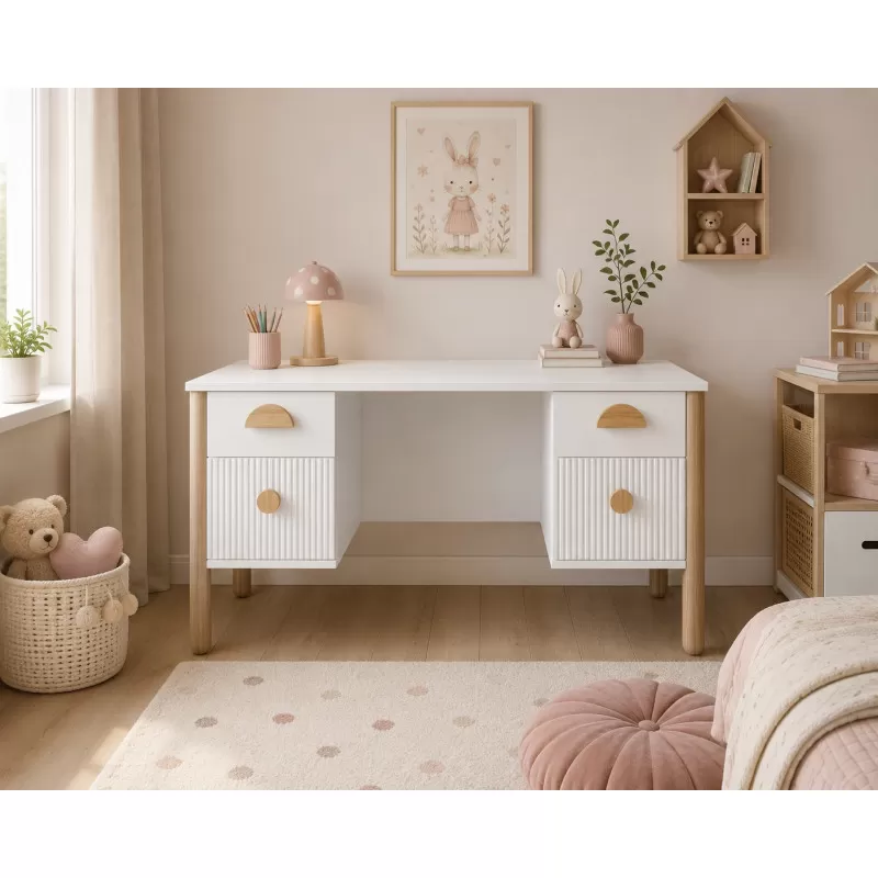 Pisaći sto Loft White 