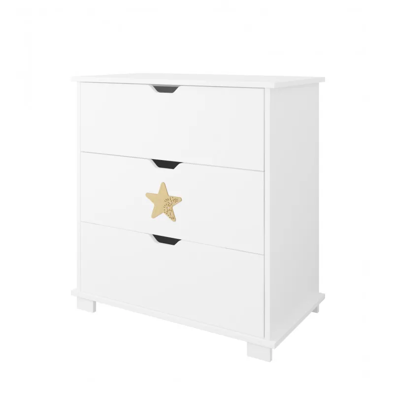 Komoda za bebe Star - Natur 