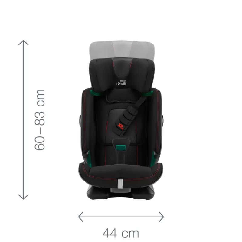 Britax Romer ADVANSAFIX i-SIZE Cosmos Black 