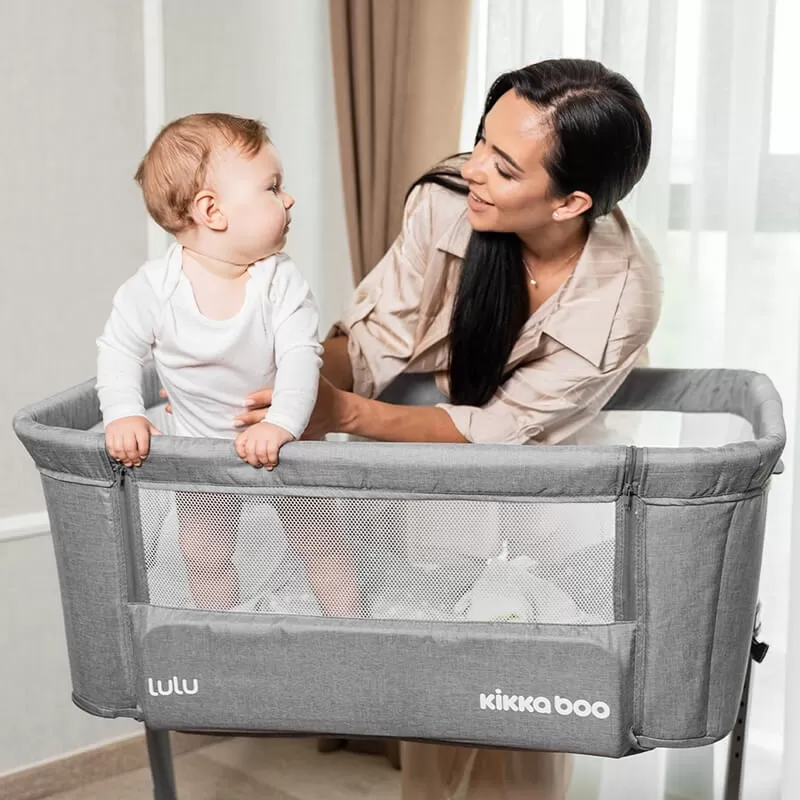 Kolevka za bebe Lulu tamno siva 