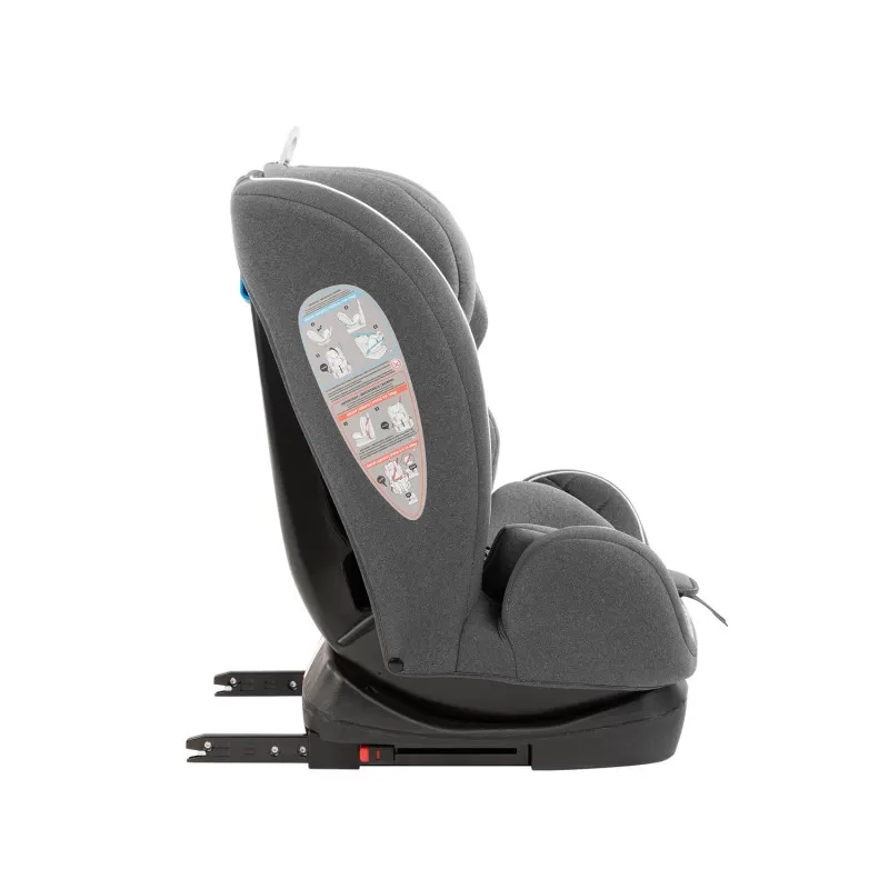 Auto sedište Rhino ISOFIX sivo 