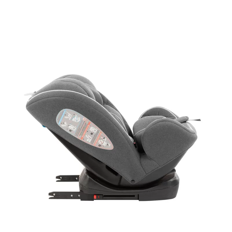 Auto sedište Rhino ISOFIX sivo 