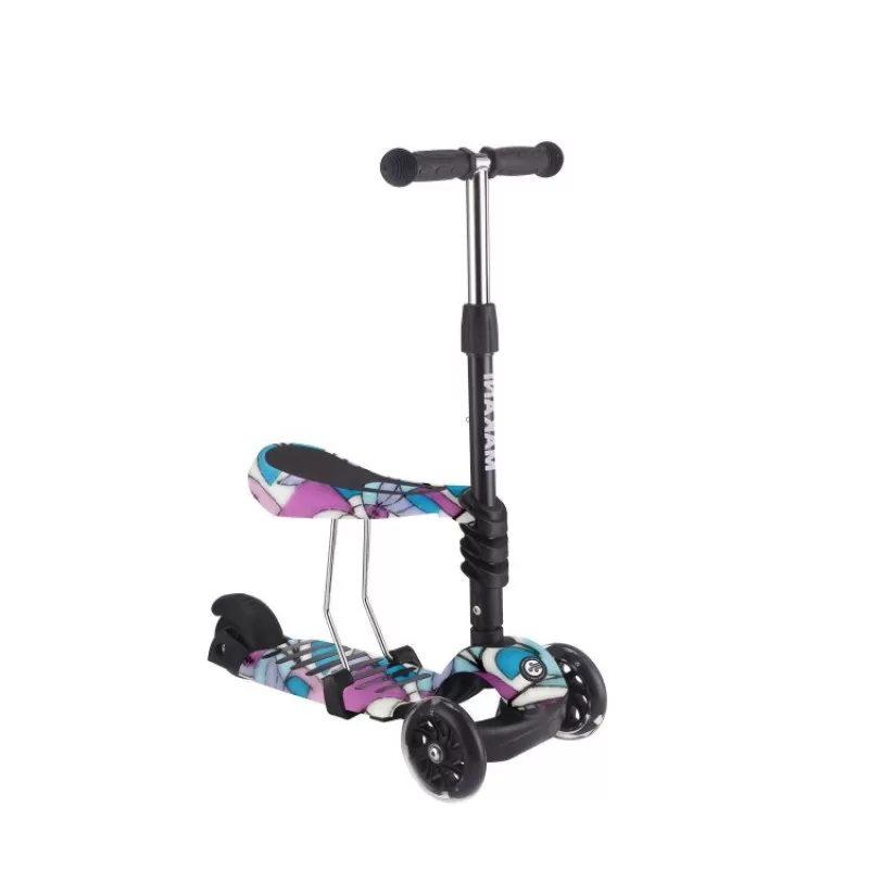 Trotinet Ride and Skate 3u1 Picasso - do 50kg 