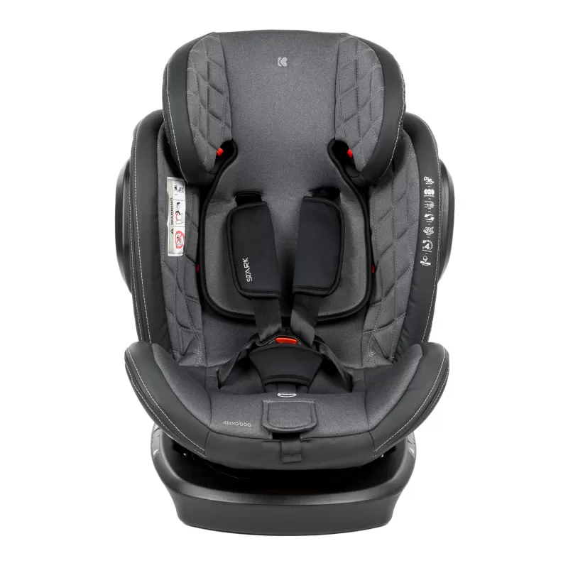 Auto sedište Stark ISOFIX tamno sivo 