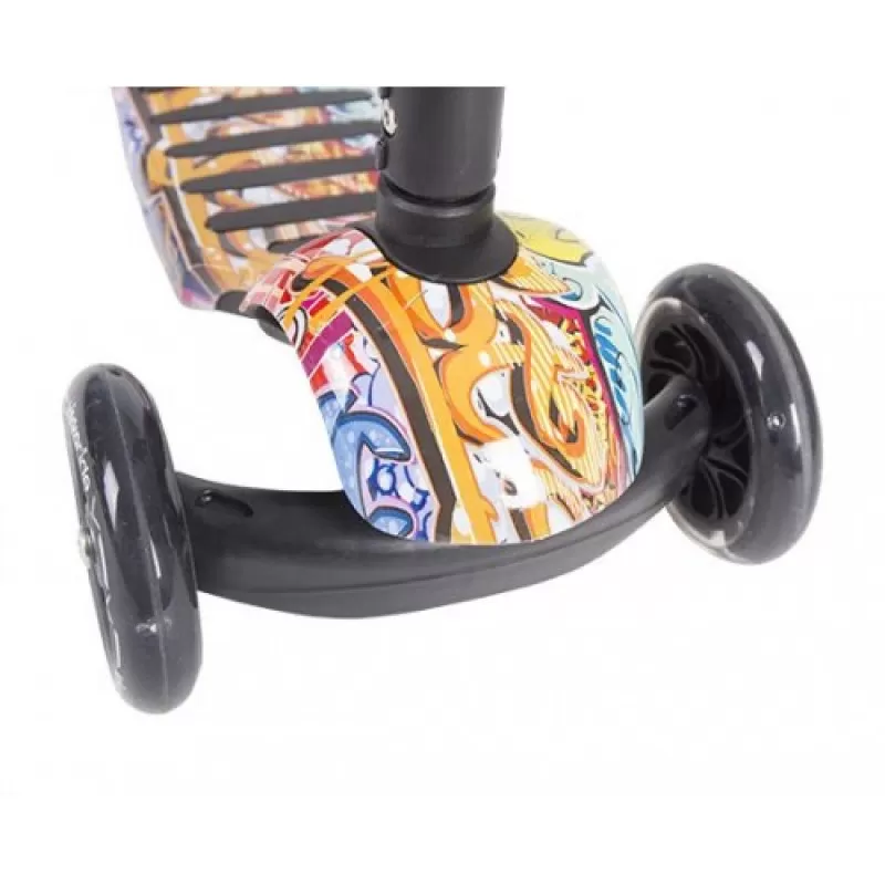 Trotinet Ride and Skate 3u1 Rainbow - do 50kg 